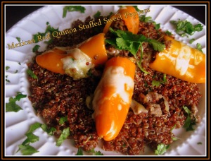 Mexican Red Quinoa Stuffed Sweet Peppers5 - sweetheatchefs.com