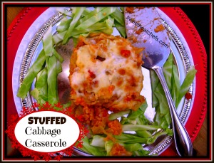 Stuffed Cabbage Casserole - sweetheatchefs.com
