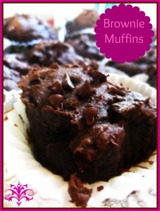 Brownie Muffins - sweetheatchefs.com